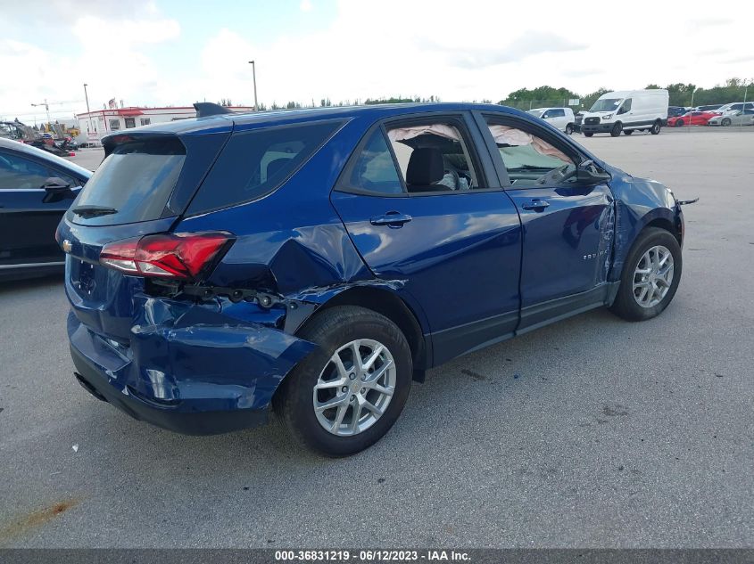 2023 CHEVROLET EQUINOX LS - 3GNAXHEG9PL108657