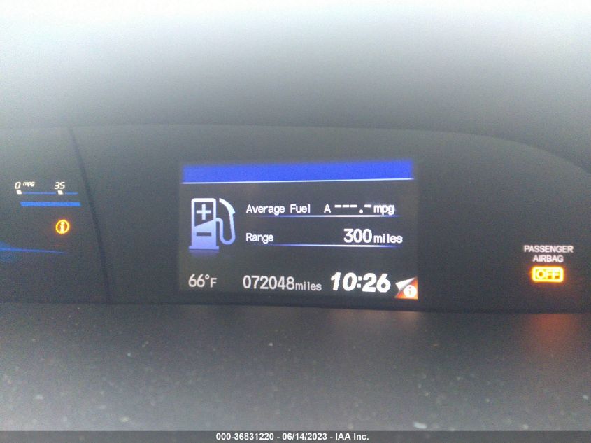 2013 HONDA CIVIC EX - 19XFB2F82DE071355