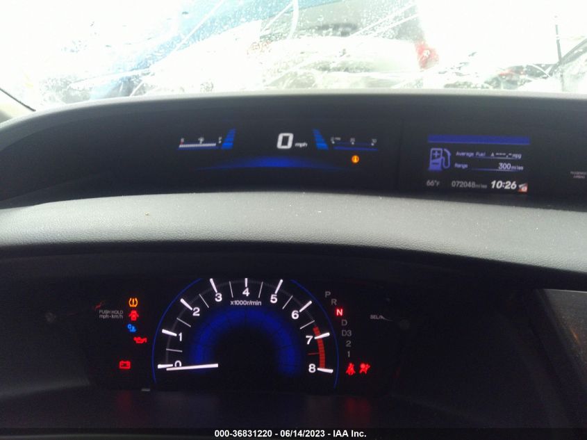2013 HONDA CIVIC EX - 19XFB2F82DE071355