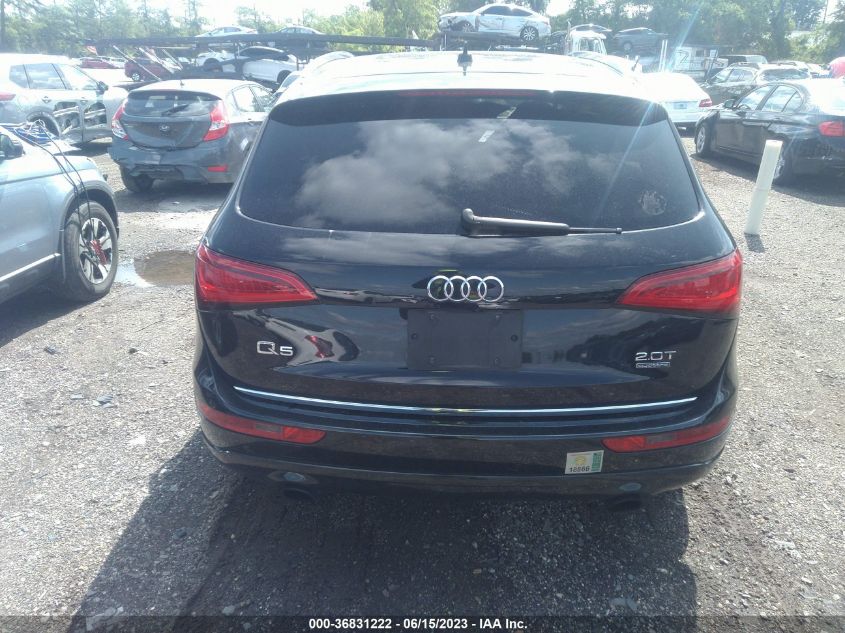 2016 AUDI Q5 PREMIUM PLUS - WA1L2AFP6GA012590