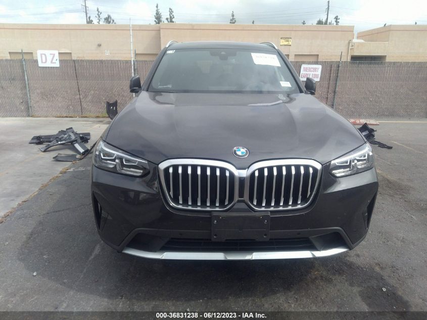 2023 BMW X3 SDRIVE30I - 5UX43DP03P9P36330