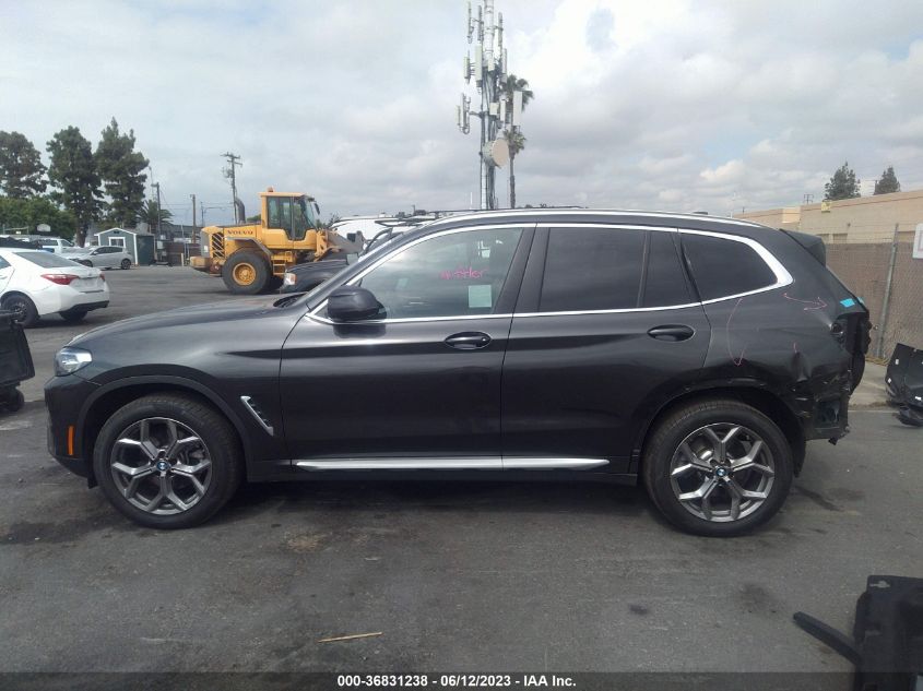 2023 BMW X3 SDRIVE30I - 5UX43DP03P9P36330