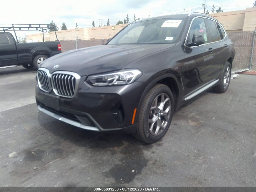 2023 BMW X3 SDRIVE30I - 5UX43DP03P9P36330