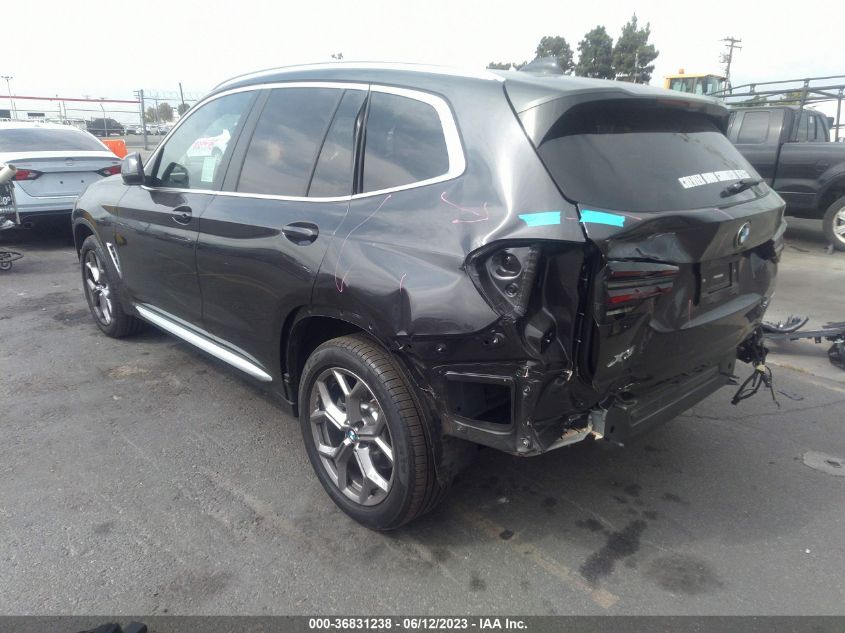 2023 BMW X3 SDRIVE30I - 5UX43DP03P9P36330