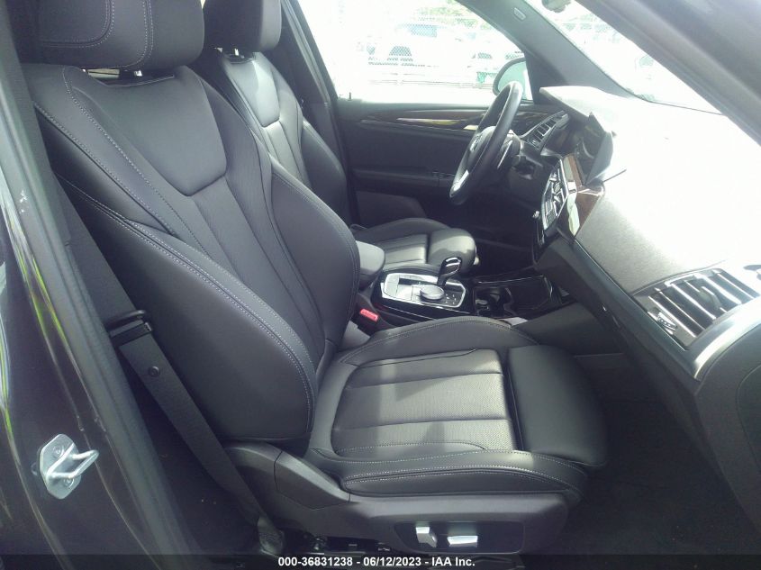 2023 BMW X3 SDRIVE30I - 5UX43DP03P9P36330