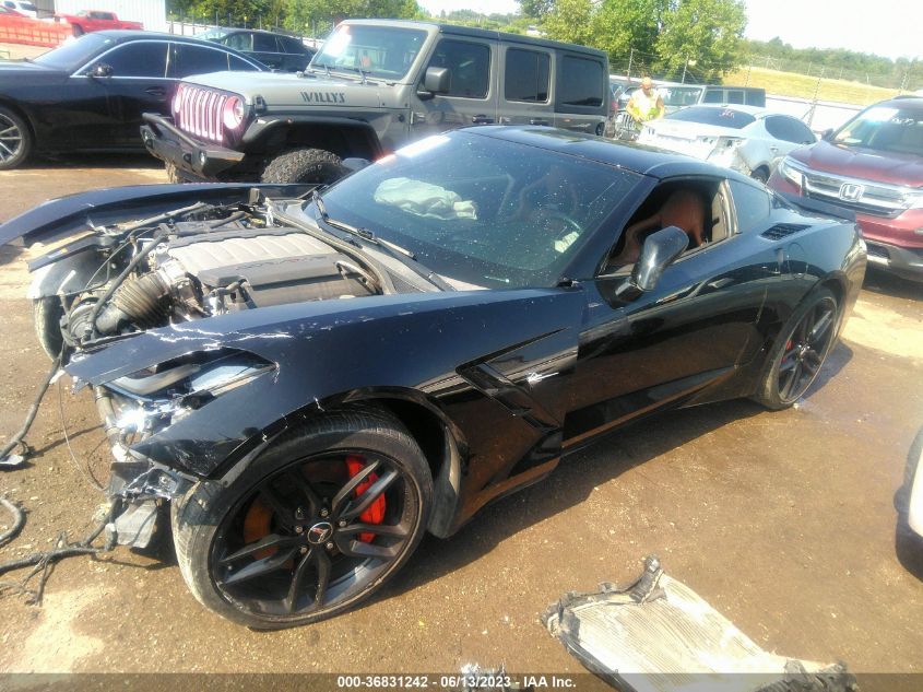 2014 CHEVROLET CORVETTE STINGRAY Z51 2LT - 1G1YJ2D78E5128539