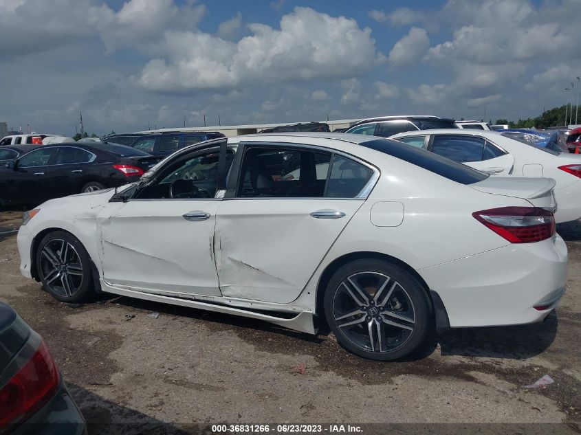 2017 HONDA ACCORD SEDAN SPORT SE - 1HGCR2F1XHA153958
