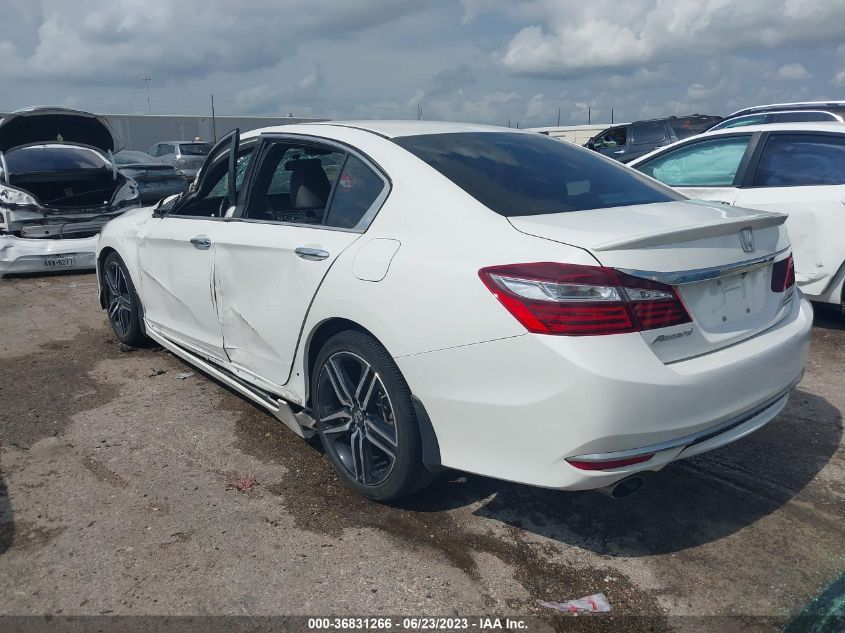2017 HONDA ACCORD SEDAN SPORT SE - 1HGCR2F1XHA153958