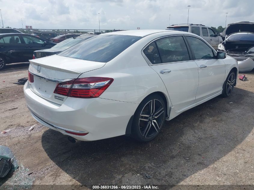 2017 HONDA ACCORD SEDAN SPORT SE - 1HGCR2F1XHA153958