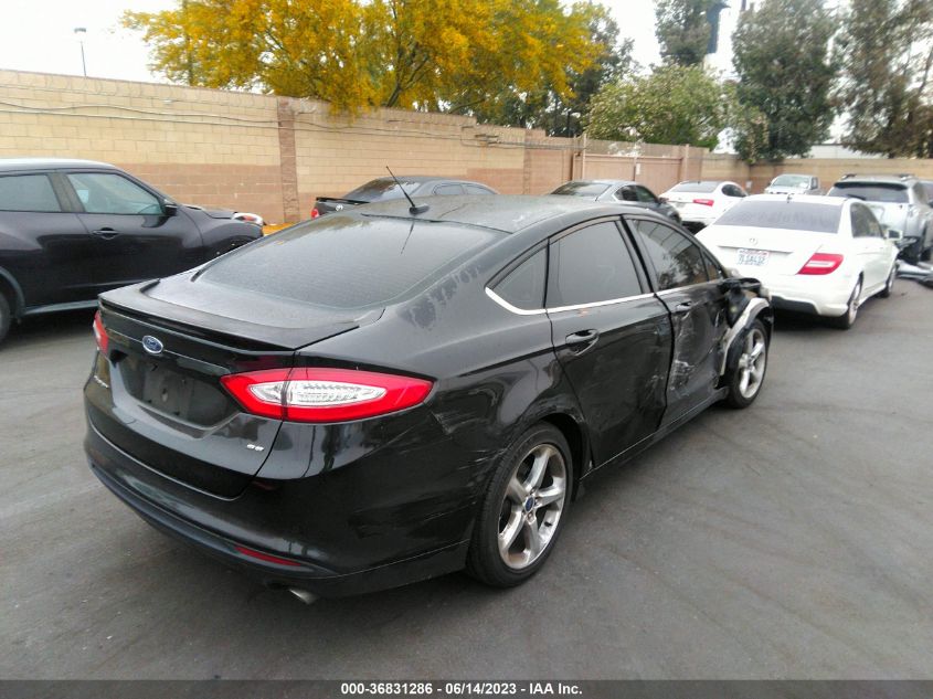 2015 FORD FUSION SE - 3FA6P0H76FR161006