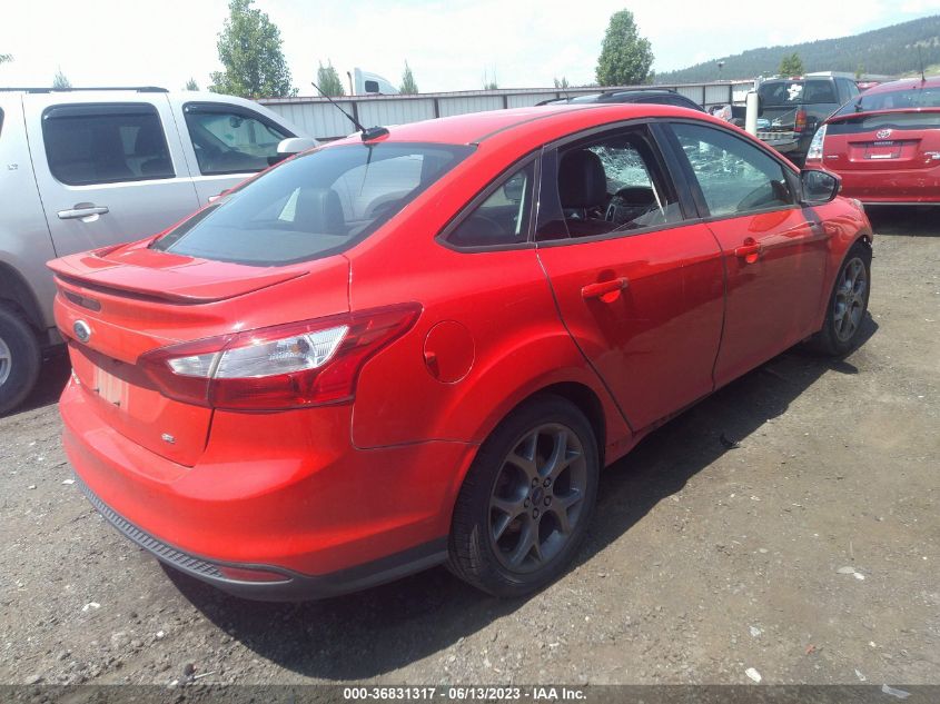 2013 FORD FOCUS SE - 1FADP3F2XDL117845