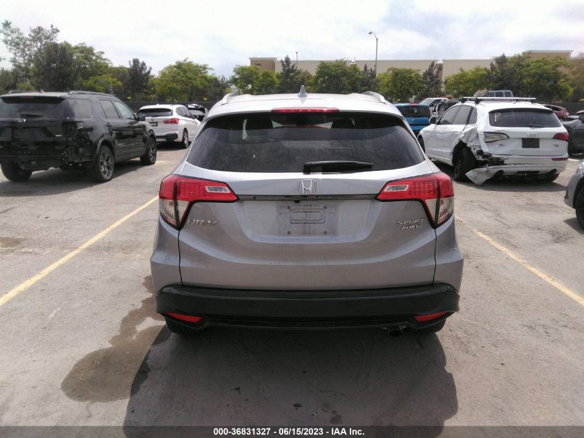 2022 HONDA HR-V SPORT - 3CZRU6H11NM732258