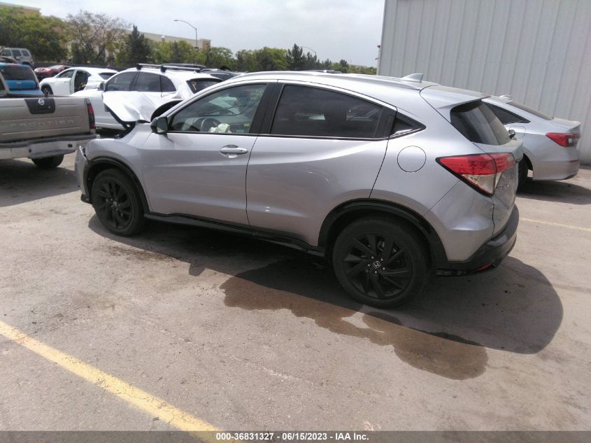 2022 HONDA HR-V SPORT - 3CZRU6H11NM732258