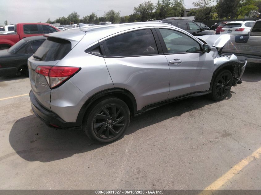 2022 HONDA HR-V SPORT - 3CZRU6H11NM732258