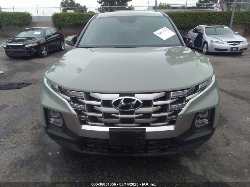 2022 HYUNDAI SANTA CRUZ SEL - 5NTJBDAE6NH029465