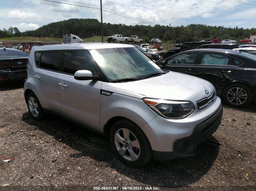 2018 KIA SOUL BASE - KNDJN2A29J7595750