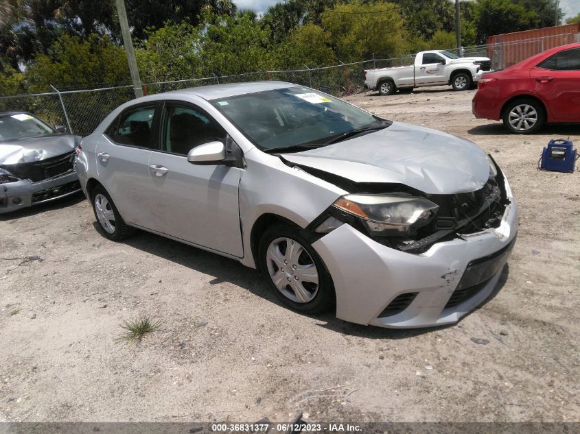 2015 TOYOTA COROLLA LE - 2T1BURHE8FC333658