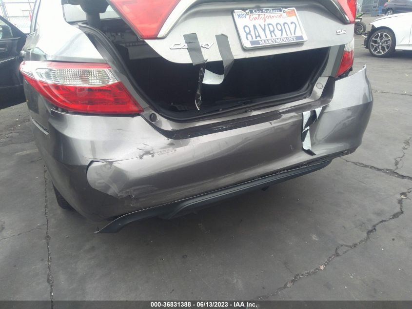 2017 TOYOTA CAMRY SE - 4T1BF1FK8HU695513