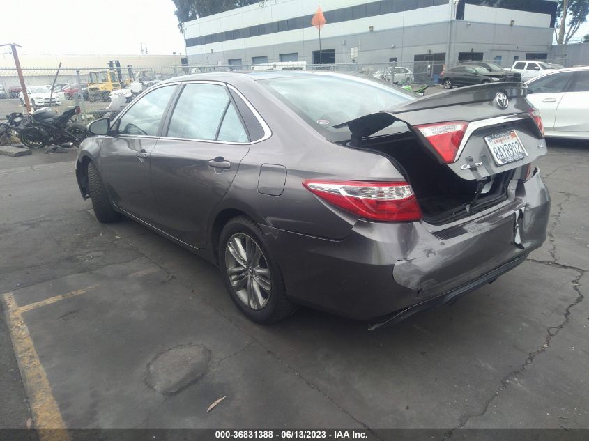 2017 TOYOTA CAMRY SE - 4T1BF1FK8HU695513