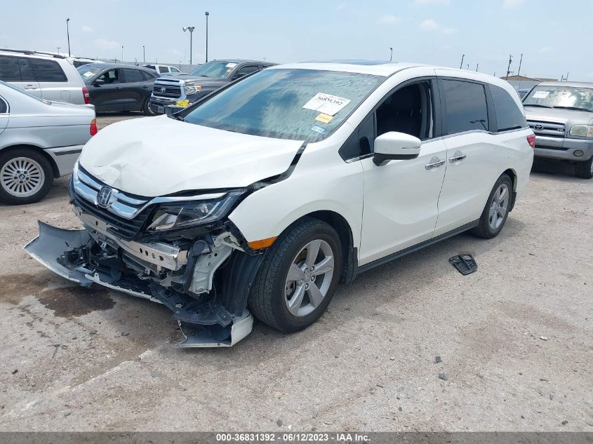 2019 HONDA ODYSSEY EX-L - 5FNRL6H70KB099006