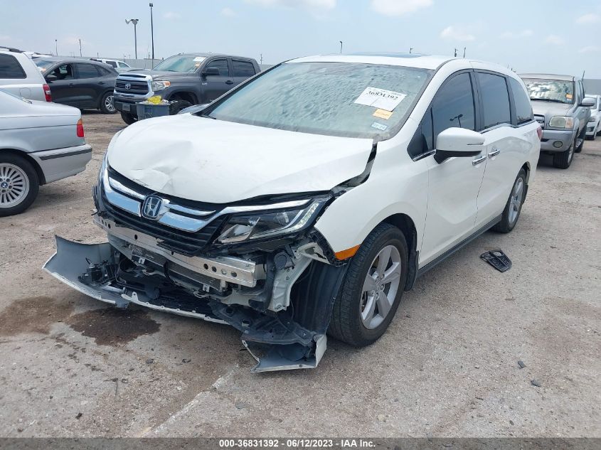 2019 HONDA ODYSSEY EX-L - 5FNRL6H70KB099006
