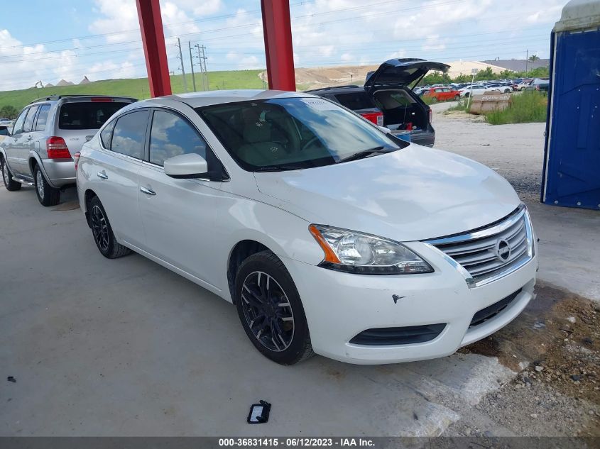 2013 NISSAN SENTRA S - 3N1AB7AP9DL751600