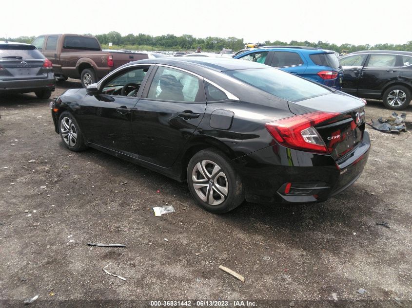 2018 HONDA CIVIC SEDAN LX - 19XFC2F58JE016259