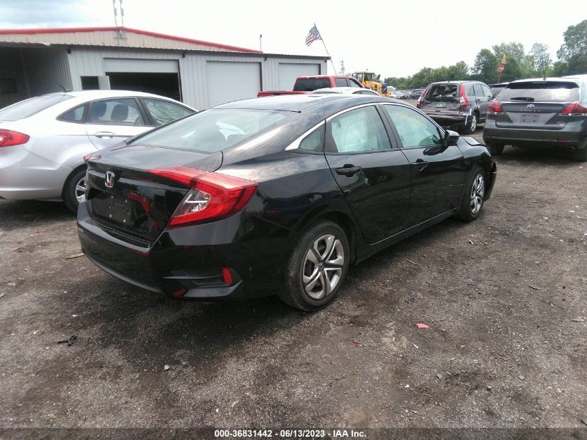 2018 HONDA CIVIC SEDAN LX - 19XFC2F58JE016259