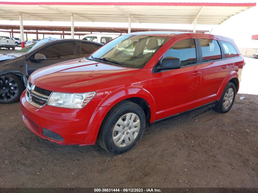 2015 DODGE JOURNEY AMERICAN VALUE PKG - 3C4PDCAB7FT613006