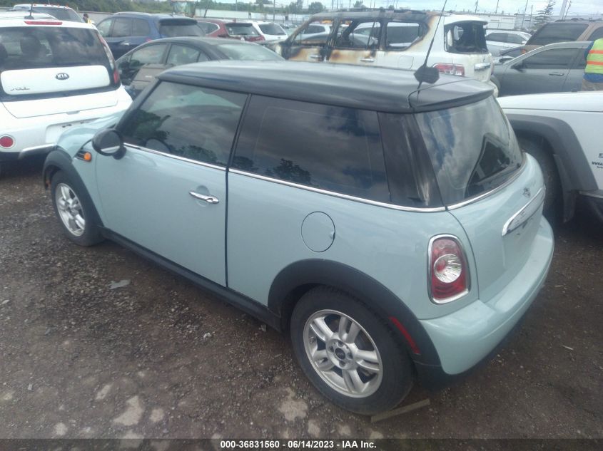 2013 MINI COOPER HARDTOP - WMWSU3C55DT372148