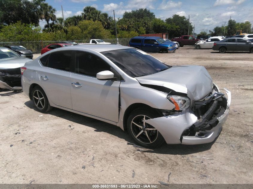 2015 NISSAN SENTRA SV - 3N1AB7AP4FL650323