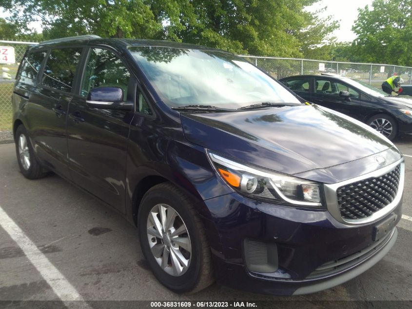 2018 KIA SEDONA LX - KNDMB5C17J6385987