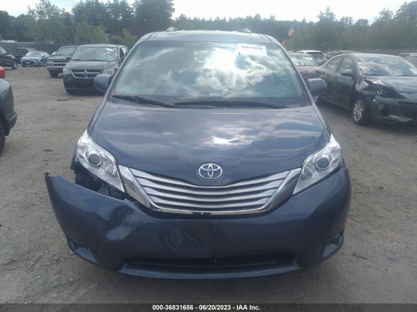 2016 TOYOTA SIENNA XLE/LIMITED - 5TDYK3DC3GS736926