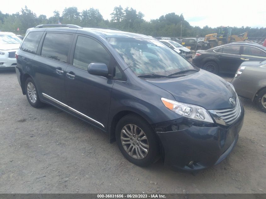 2016 TOYOTA SIENNA XLE/LIMITED - 5TDYK3DC3GS736926