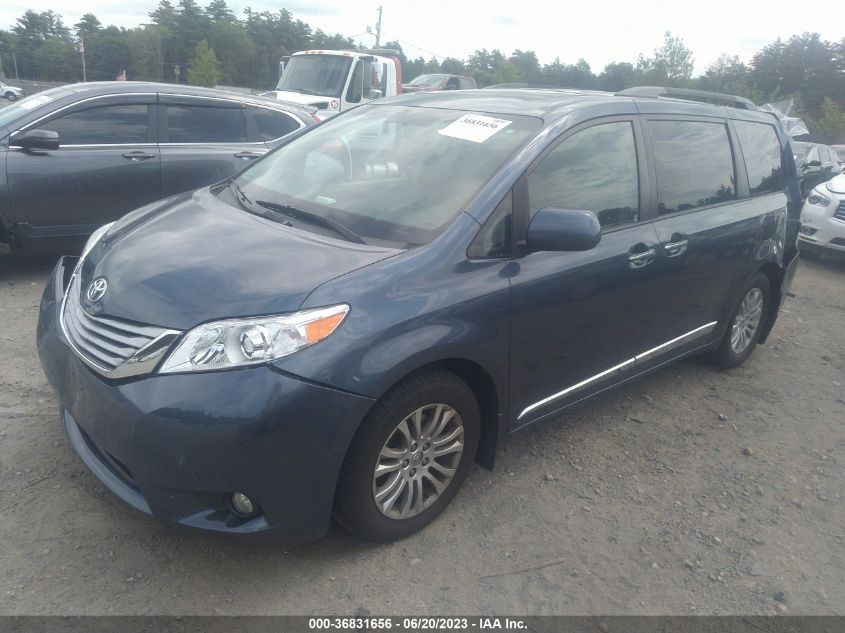 2016 TOYOTA SIENNA XLE/LIMITED - 5TDYK3DC3GS736926