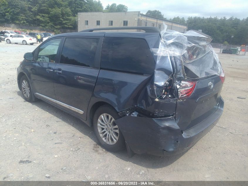 2016 TOYOTA SIENNA XLE/LIMITED - 5TDYK3DC3GS736926
