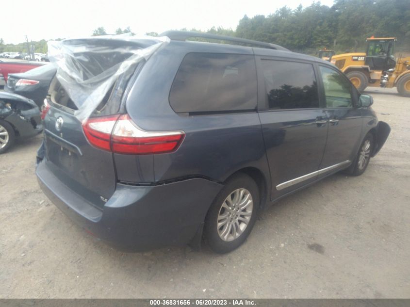 2016 TOYOTA SIENNA XLE/LIMITED - 5TDYK3DC3GS736926