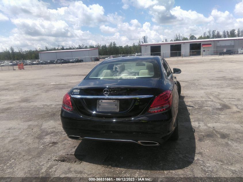 2017 MERCEDES-BENZ C-CLASS C 300 - WDDWF4JB3HR293860