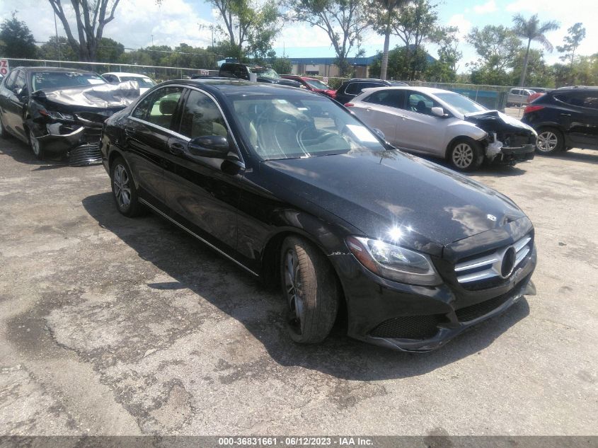2017 MERCEDES-BENZ C-CLASS C 300 - WDDWF4JB3HR293860