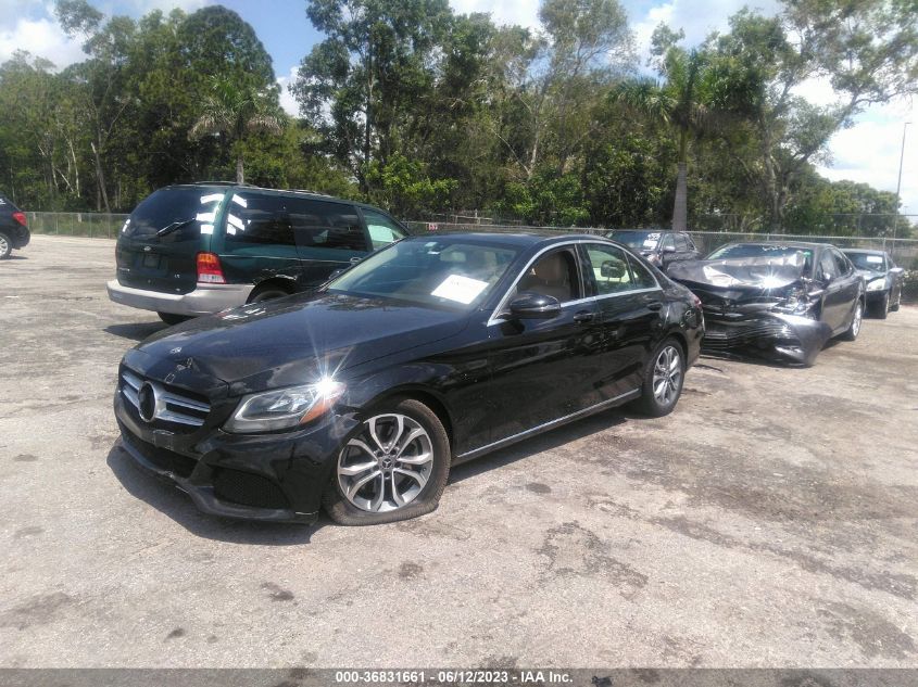 2017 MERCEDES-BENZ C-CLASS C 300 - WDDWF4JB3HR293860