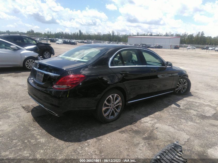 2017 MERCEDES-BENZ C-CLASS C 300 - WDDWF4JB3HR293860