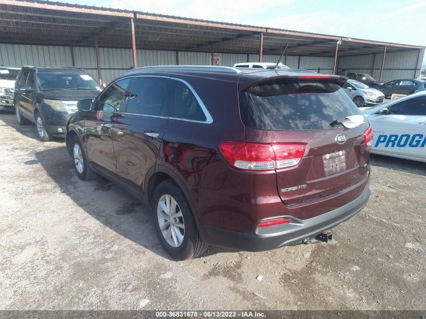 2017 KIA SORENTO LX/L - 5XYPG4A38HG247203