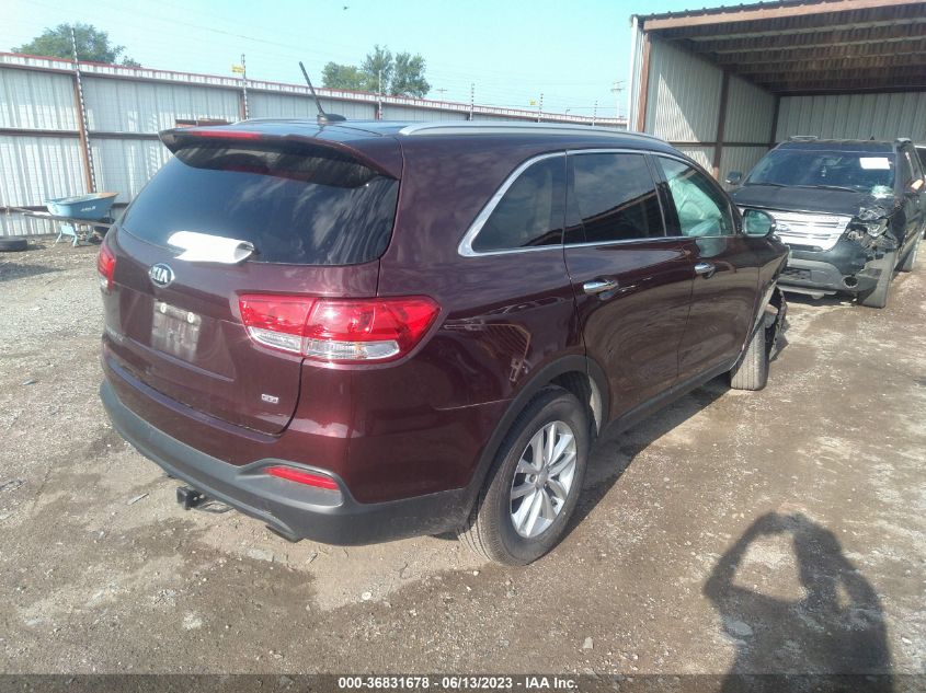 2017 KIA SORENTO LX/L - 5XYPG4A38HG247203