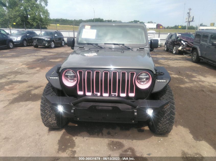 2020 JEEP WRANGLER UNLIMITED WILLYS - 1C4HJXDG7LW338237