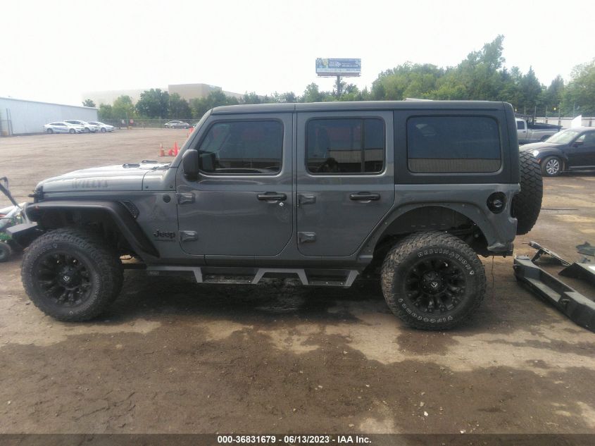 2020 JEEP WRANGLER UNLIMITED WILLYS - 1C4HJXDG7LW338237