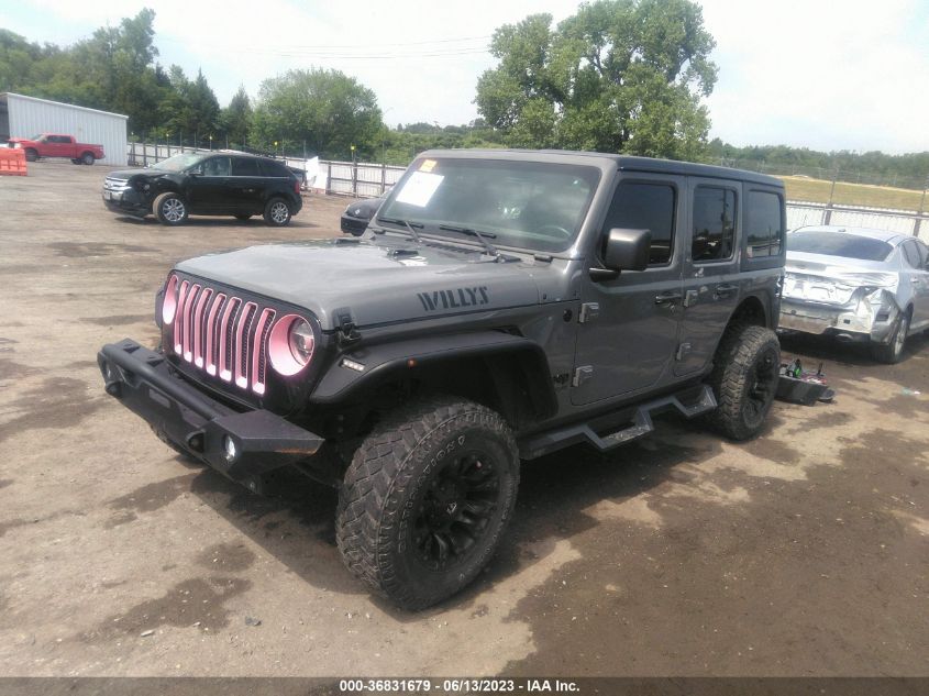 2020 JEEP WRANGLER UNLIMITED WILLYS - 1C4HJXDG7LW338237