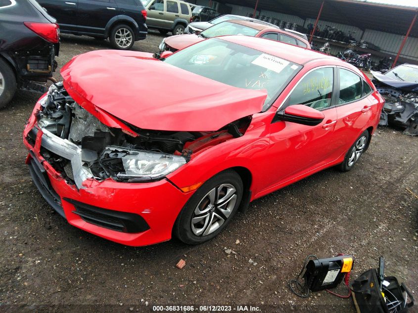 2018 HONDA CIVIC SEDAN LX - 2HGFC2F59JH595347