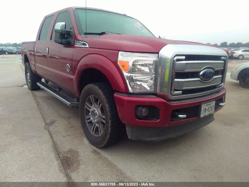 2013 FORD SUPER DUTY F-250 SRW XL/XLT/LARIAT - 1FT7W2BT9DEB72813