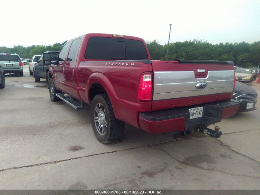 2013 FORD SUPER DUTY F-250 SRW XL/XLT/LARIAT - 1FT7W2BT9DEB72813