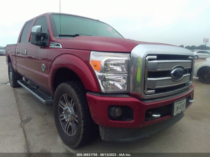 2013 FORD SUPER DUTY F-250 SRW XL/XLT/LARIAT - 1FT7W2BT9DEB72813
